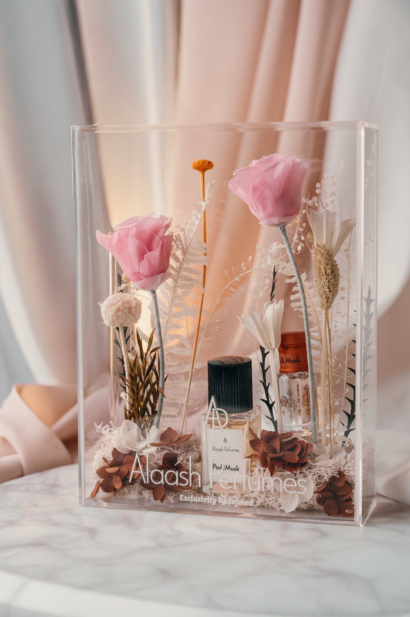 Acrylic Flower Gift Set